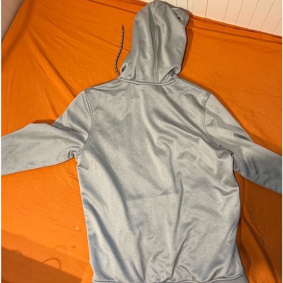 Grey under armour hoodie men size medium - Picture 2 of 2